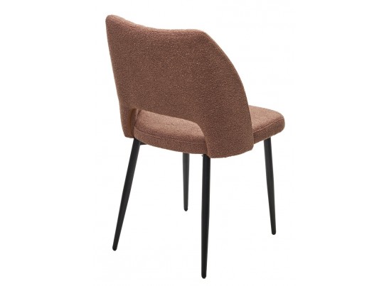 Стул LONDON UF995-05 карамельный, букле / черный каркас / Товарный знак DISAUR в Набережных Челнах