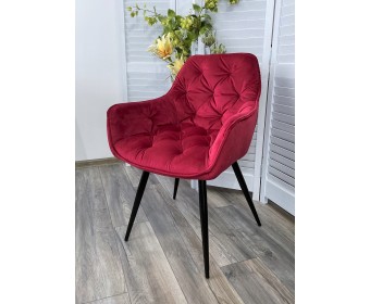 Стул HOLLA BLUVEL-59 BERRY, велюр M-City