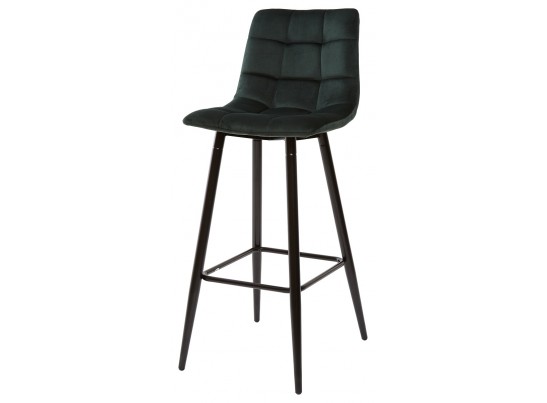 Барный стул LECCO UF910-14 DARK GREEN, велюр, 4 шт./2 кор. в Набережных Челнах