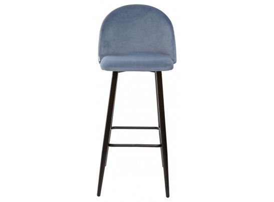 Барный стул MALIBU пудровый синий, велюр G108-56 в Набережных Челнах
