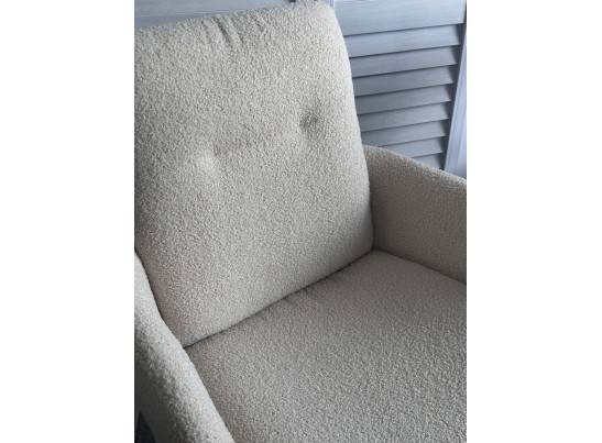 Стул DAREM Белый букле Davis now or never -03 / черный каркас, ®DISAUR