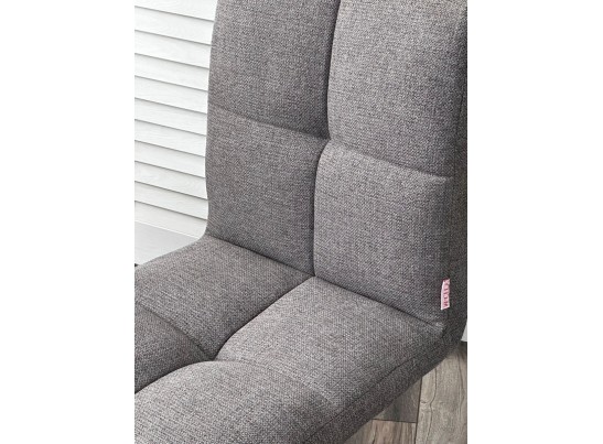 Стул SALLIE 360 град. поворот. VT6037-16 серый, ткань/ черный / Товарный знак DISAUR в Набережных Челнах