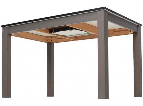 Стол TME-6932 MBH серый камень GREY STONE /серый в Набережных Челнах