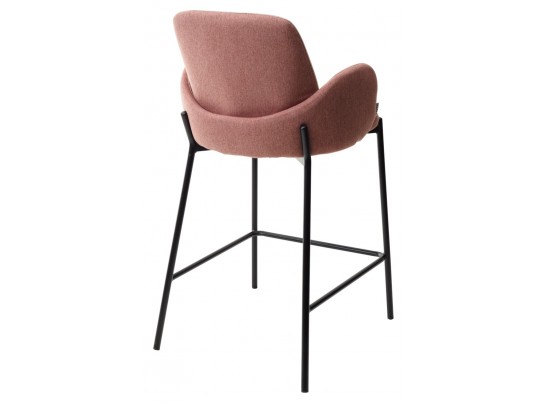 Полубарный стул NYX (H=65cm) VF109 розовый / VF110 брусничный в Набережных Челнах