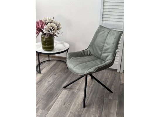 Стул ОСЛО Atmocfera 695 Зеленый / Orakul 695 Зеленый / Черный каркас M-City в Набережных Челнах