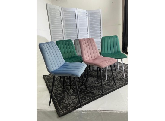 Стул DUBLIN G108-15 пепел розы, велюр / темно-серый каркас в Набережных Челнах