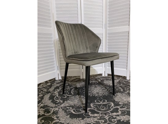 Стул SEATTLE-V ГРАФИТ #14, велюр / черный каркас в Набережных Челнах