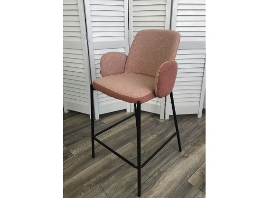 Полубарный стул NYX (H=65cm) VF109 розовый / VF110 брусничный в Набережных Челнах