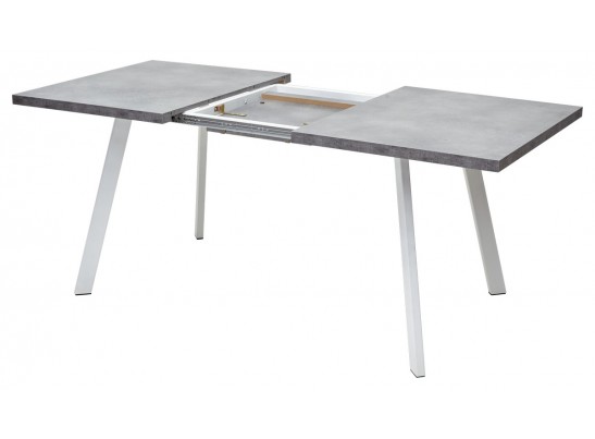 Стол BRICK M 120 Бетон Портленд/ Белый в Набережных Челнах