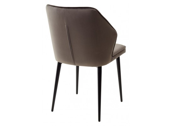 Стул SEATTLE-V ГРАФИТ #14, велюр / черный каркас в Набережных Челнах