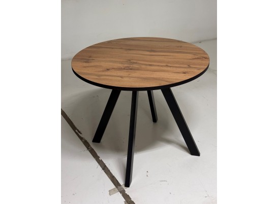 Стол МОНТЕН 90 нераздвижной Дуб Вотан / Черный, в Набережных Челнах