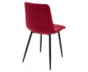Стул DUBLIN G108-38 винный/ черный каркас, велюр в Набережных Челнах