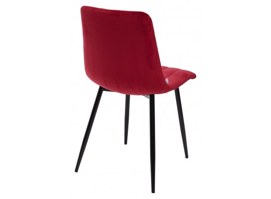 Стул DUBLIN G108-38 винный/ черный каркас, велюр в Набережных Челнах