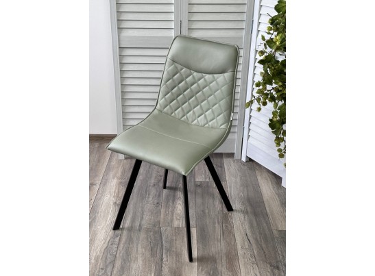 Стул TEXAS HK017-15 серо-зеленый, PU в Набережных Челнах