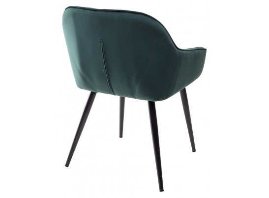 Стул BREEZE BLUVEL-78 GREEN, велюр / черный каркас, велюр в Набережных Челнах Стул BREEZE BLUVEL-78 GREEN, велюр / черный каркас, велюр в Набережных Челнах