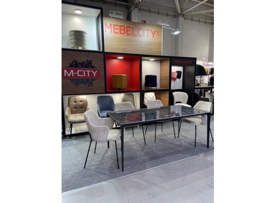 Стул AMARETTO VBP206 античный светло-бежевый, велюр без пальчикового эффекта /черный каркас, в Набережных Челнах