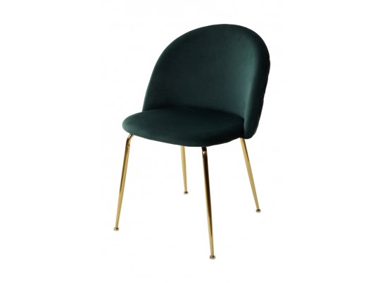 Стул PRESLEY NINI-01 Белый, teddy / золотой каркас в Набережных Челнах