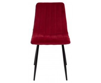 Стул DUBLIN G108-38 винный/ черный каркас, велюр 