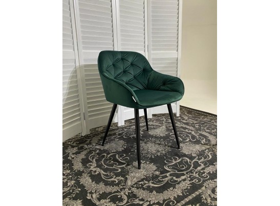 Стул BREEZE BLUVEL-78 GREEN, велюр / черный каркас, велюр в Набережных Челнах Стул BREEZE BLUVEL-78 GREEN, велюр / черный каркас, велюр в Набережных Челнах