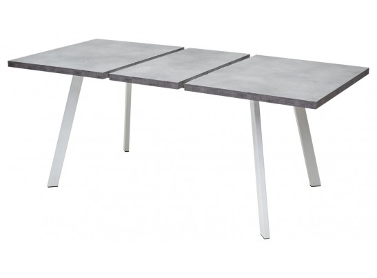 Стол BRICK M 120 Бетон Портленд/ Белый в Набережных Челнах