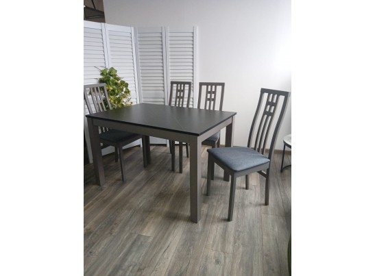 Стол TME-6932 MBH серый камень GREY STONE /серый в Набережных Челнах