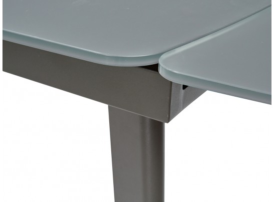 Стол ELIOT 120 GREY1 матовое серое стекло/ GREY1 каркас в Набережных Челнах Стол ELIOT 120 GREY1 матовое серое стекло/ GREY1 каркас в Набережных Челнах