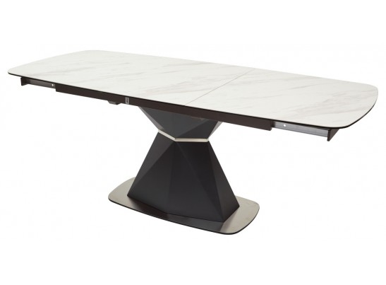 Стол SEVERIN 150 MARBLES KL-99 Белый мрамор, итальянская керамика в Набережных Челнах