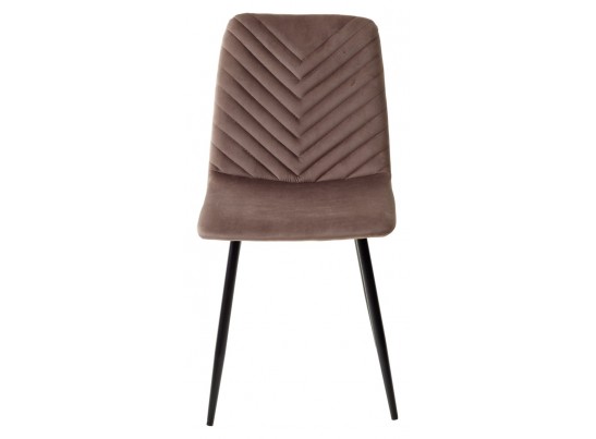 Стул DUKE BLUVEL-38 LATTE, велюр / черный каркас в Набережных Челнах