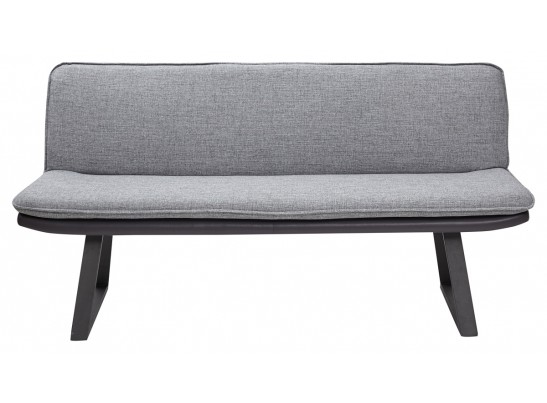 Скамья MALDEN GREY, ткань + экокожа в Набережных Челнах