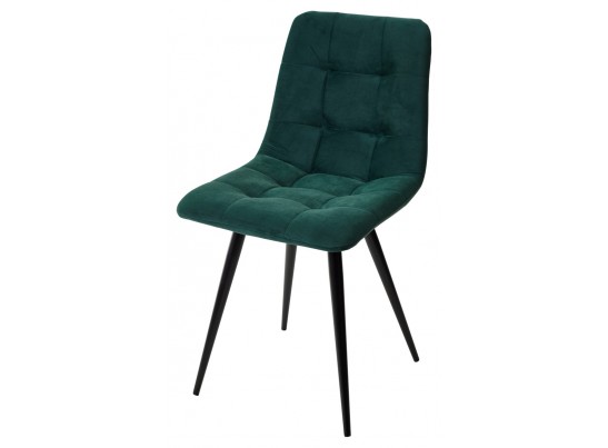 Стул CHILLI-Q зеленый #19, велюр / черный каркас, 4 шт/ 1 к, в Набережных Челнах Стул CHILLI-Q зеленый #19, велюр / черный каркас, 4 шт/ 1 к, в Набережных Челнах