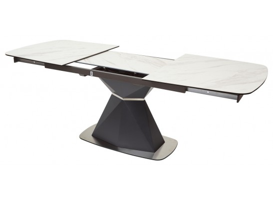 Стол SEVERIN 150 MARBLES KL-99 Белый мрамор, итальянская керамика в Набережных Челнах