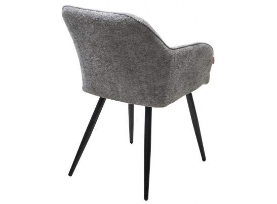 Стул REFLET 3018-17 серый, шенилл / черный каркас, ®DISAUR в Набережных Челнах