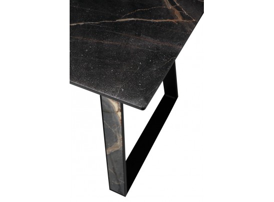 Стол Франк 180 МЕЙДЖИК стекло / ЧЕРНЫЙ в Набережных Челнах