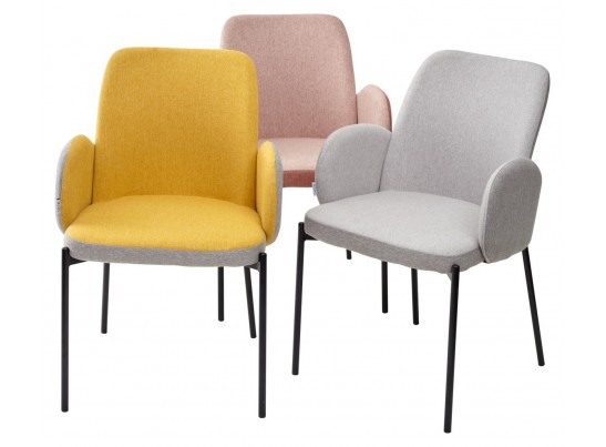 Стул NIKKI VF109 розовый / VF110 брусничный в Набережных Челнах