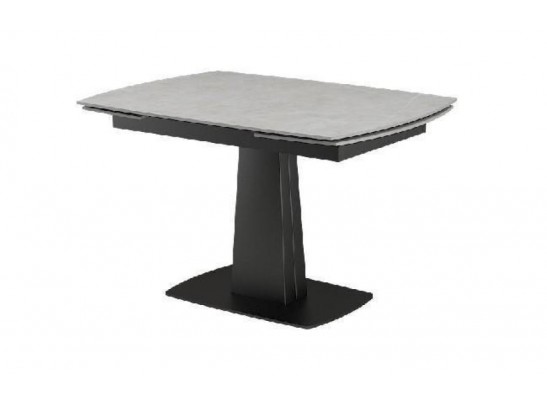 Стол BALDE 120 MATT BLACK MARBLE SOLID CERAMIC / BLACK, ®DISAUR в Набережных Челнах