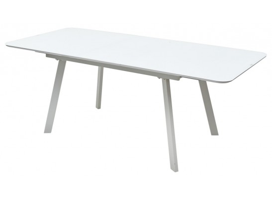 Стол ARUBA 140 WHITE/cупер белое глянцевое стекло в Набережных Челнах Стол ARUBA 140 WHITE/cупер белое глянцевое стекло в Набережных Челнах