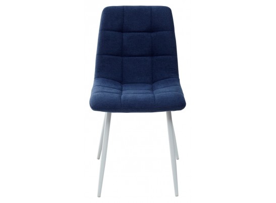 Стул CHILLI UF860-14B полночный синий, ткань/ белый каркас в Набережных Челнах