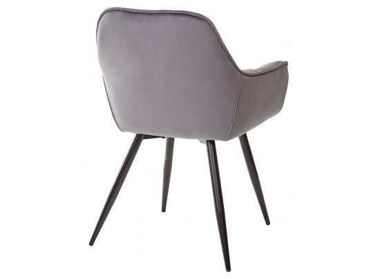 Стул MALTA BLUVEL-14 GREY, велюр M-City в Набережных Челнах