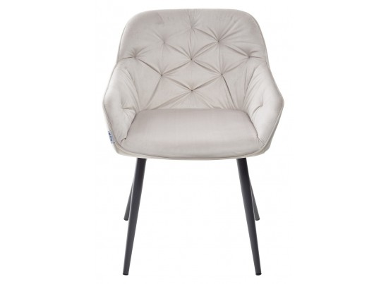 Стул BREEZE G108-06 серебристо-серый/темно-серый каркас, велюр в Набережных Челнах