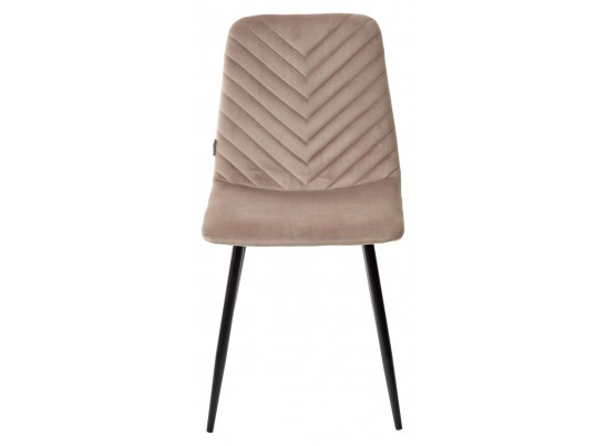 Стул DUKE BLUVEL-40 BEIGE, велюр / черный каркас в Набережных Челнах
