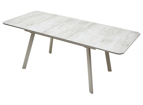 Стол ARUBA 160 BEIGE/ CAPPUCINO глазурованное стекло в Набережных Челнах