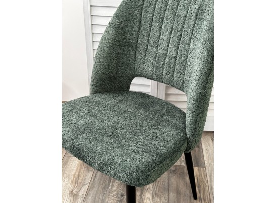 Стул LONDON UF998-11 малахит, букле / черный каркас / Товарный знак DISAUR в Набережных Челнах