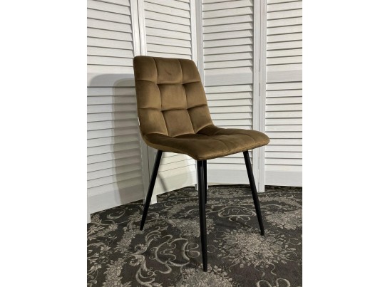 Стул CHILLI G062-10 шоколадный, велюр / черный каркас в Набережных Челнах