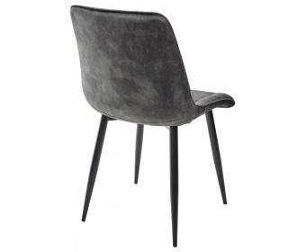Стул CHIC PK6015-21 (VBP221) античный болотный, велюр  Стул CHIC PK6015-21 (VBP221) античный болотный, велюр