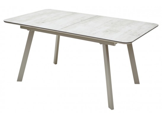 Стол ARUBA 160 BEIGE/ CAPPUCINO глазурованное стекло в Набережных Челнах