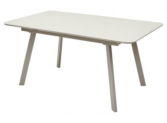 Стол ARUBA 160 CAPPUCСINO/CAPPUCСINO глянцевое стекло в Набережных Челнах