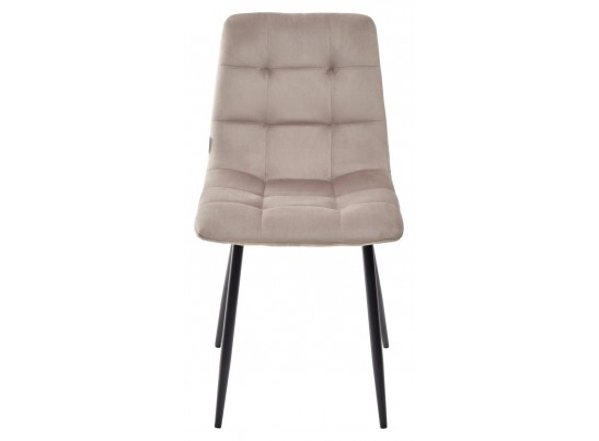 Стул CHILLI G062-13 кварцевый, велюр / черный каркас в Набережных Челнах