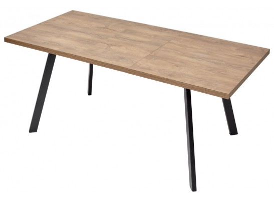 Стол BRICK M 120 Дуб Канзас/ Черный в Набережных Челнах