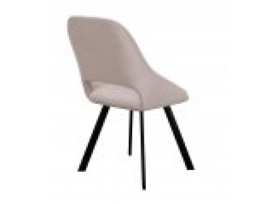 Стул ASP, 360 град. поворот. B5 Капучино, велюр / черный каркас, в Набережных Челнах