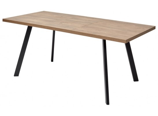 Стол BRICK M 120 Дуб Канзас/ Черный в Набережных Челнах